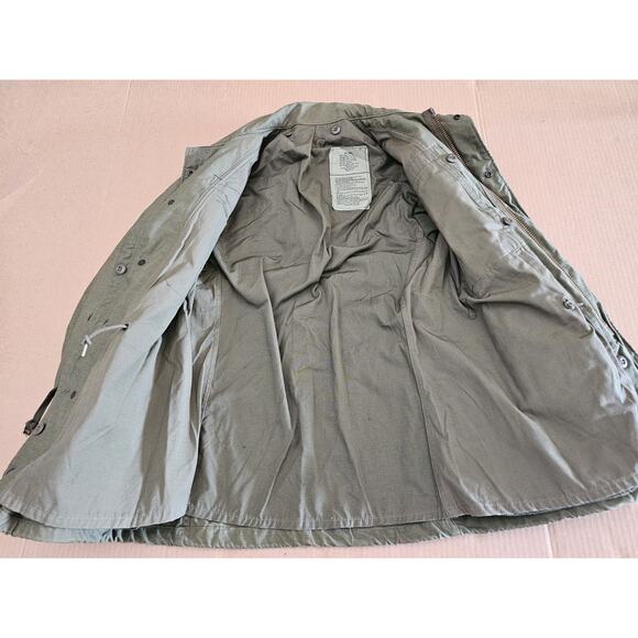 Vintage Field Jacket Size Small Regular Cold Weather US Army OG-107 60s 70s - Picture 3 of 16